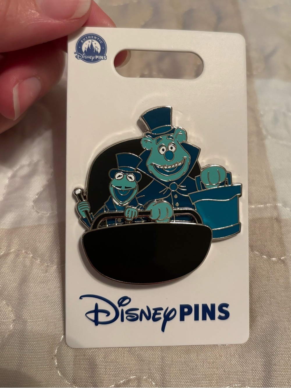 Disney Parks Kermit and Fozzie Pin – The Muppets – The Haunted Mansion